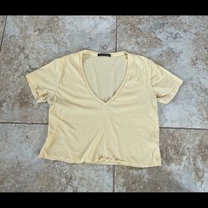 Cropped Brandy Melville tee
